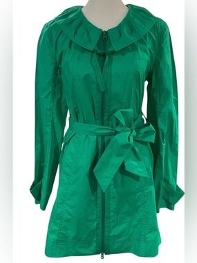 Kristin Davis Lightweight Trench Coat Style Jacket